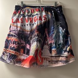 Limited Edition Correct Las Vegas Strip Jersey Shorts Men’s Size Large 