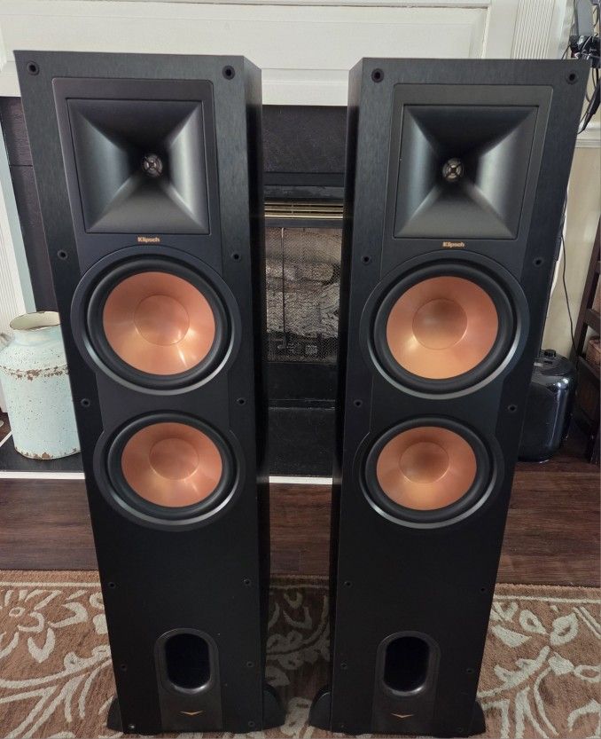 Klipsch R-28F Dual 8-inch Floorstanding Speaker Subwoofer