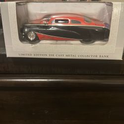 Limited edition, diecast, metal collector bank