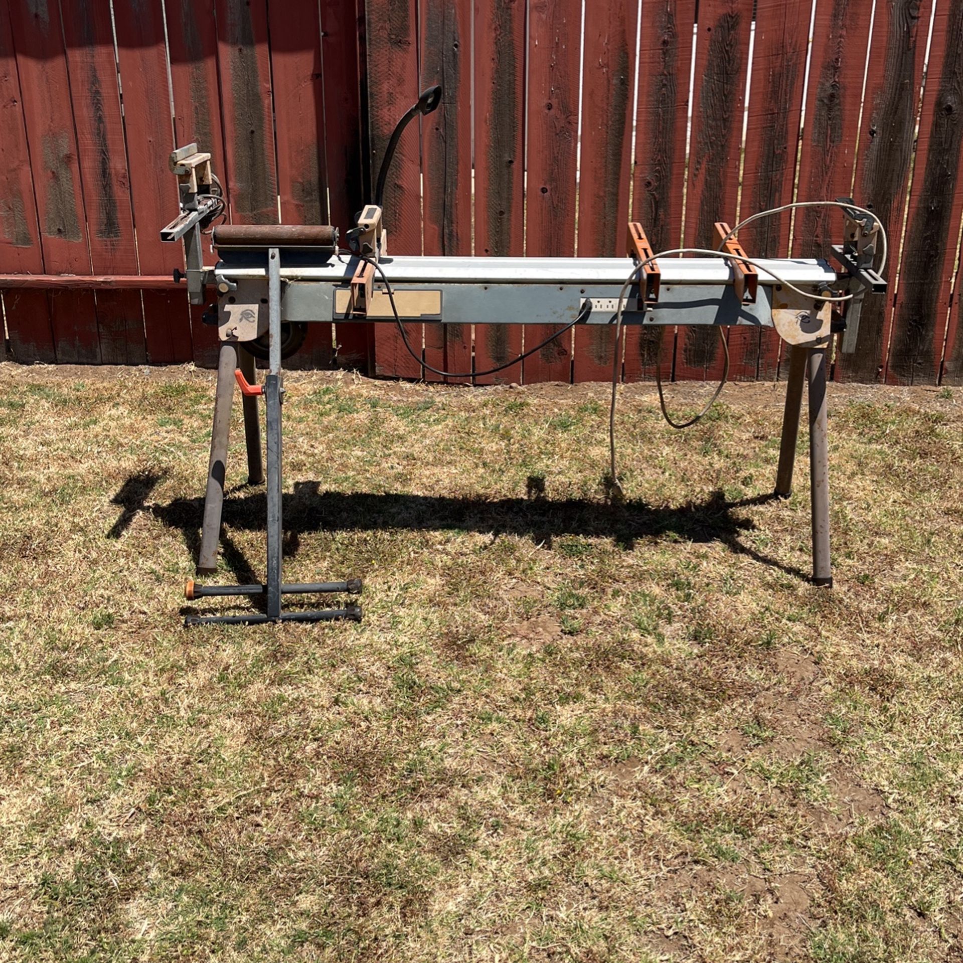 Folding Portable Slide Saw Table