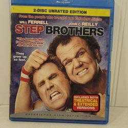 $5 BLU RAY MOVIE.STEP BROTHERS. BLU RAY / DVD ONLY. NO DIGITAL. $5 OR TRADE FOR A MOVIE TITLE I DO NOT ALREADY OWN.