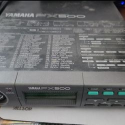 YAMAHA FX 500 simul effects Processor