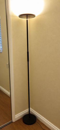 Lamp w/ Dimmer Control - Black