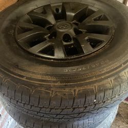 2017 Toyota tundra, wheels and tires