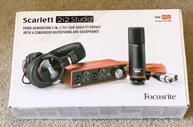 Focusrite Scarlett Solo Studio 3rd Gen