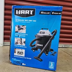 10 Gallon 6 Peak HP Poly Wet/Dry Vacuum
