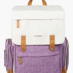 Diapers Bag Multifunction Travel Backpacks for Mom with Insulated Pockets and Laptop Compartment, 15
