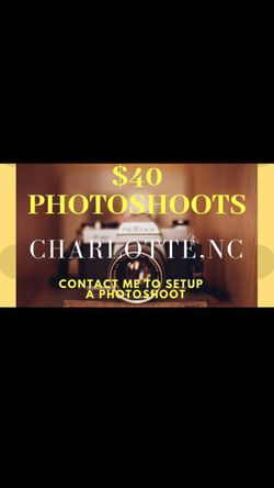 Photoshoots $40 Unlimited Photos