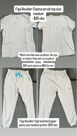 FIGS gray scrubs