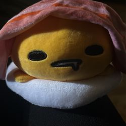 reversible Gudetama plush