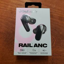 NEW Skullcandy Rail Anc Noise Canceling Wireless Ear Buds