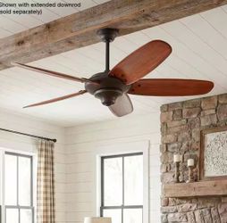 56 in. Indoor Oil-Rubbed Bronze Ceiling Fan