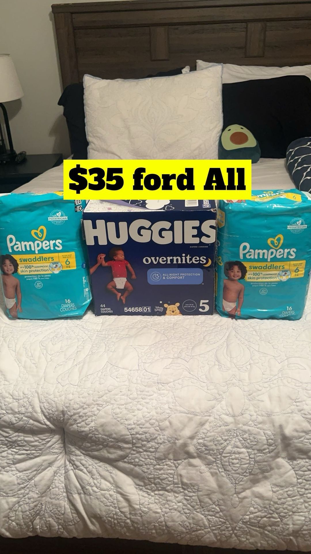 Huggies $pampers 