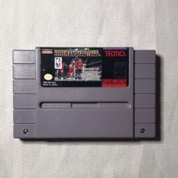 Super Nintendo Tecmo Super NBA Basketball 