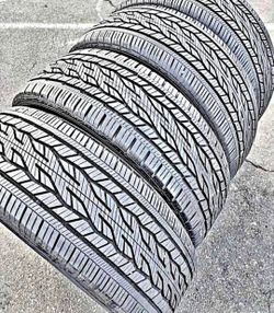 🎖️255 55 20 Continental Tires Con 80% de Vida Las 4