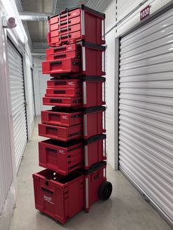 🔥 BRAND NEW MILWAUKEE PACKOUT ROLLING DRAWER: SINGLE, 2-DRAWER, 2X3-DRAWER & 4-DRAWER 🧰 (FIRM)