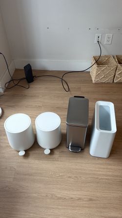 4 Trash Cans for Home
