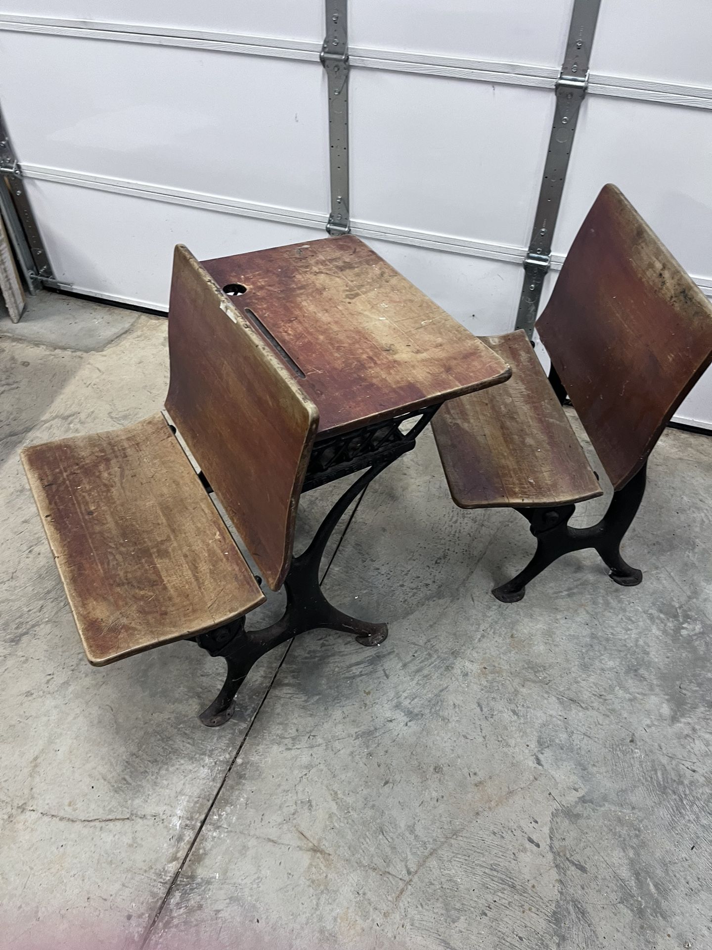 Set Of Antique School desks