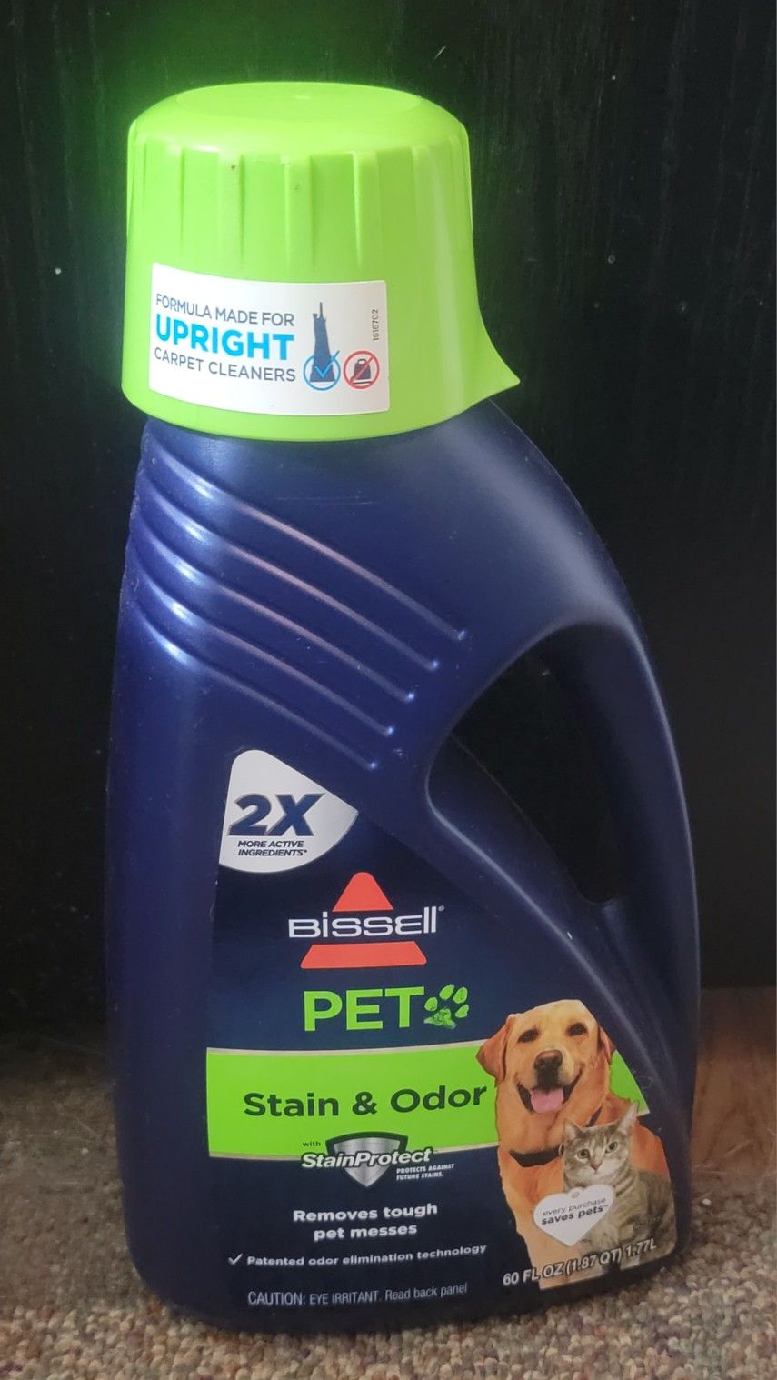 ACTIVE INGREDIENTS Bissell PET Stain & Odor