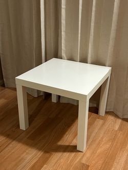 Set of two IKEA LACK White Side Table