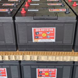 Group-31 of 1100ca, new battery, 1 year warranty 