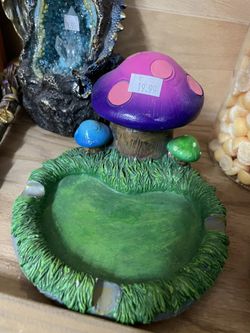 Mushroom Stash And Ashtray