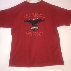 Harley Davidson (Las Vegas Nevada 2004) T-Shirt Size XL Preowned like New