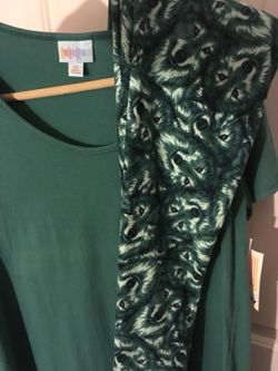 Vintage lularoe outfit wolves!!