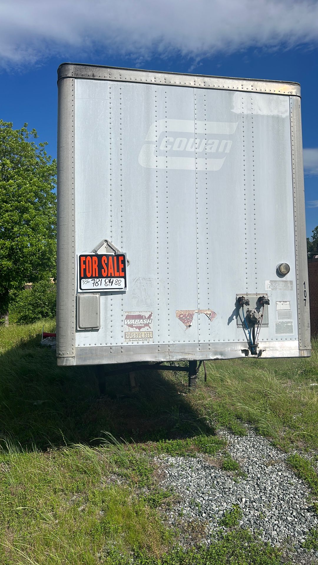53 feet trailer very good condition $2800