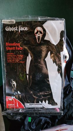 Boys Bloody ghostface costume