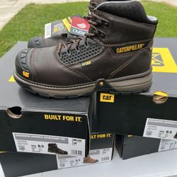 CATERPILLAR COMPOSITE TOE BOOTS SIZE 9.5