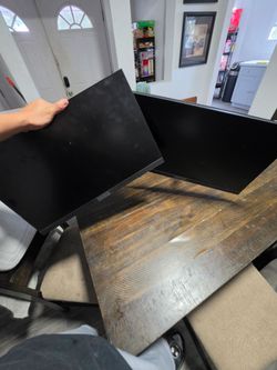 HP monitor screen with arm stand