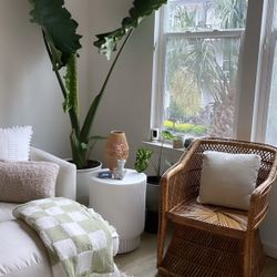 Rattan Chair, Vintage Excellent Condition 