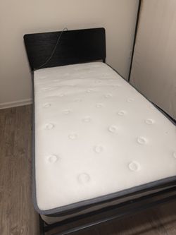 Twin Bed Frame + Mattress BRANDNEW