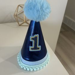 #1 Boy Birthday Hat.