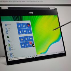 Acer Spin 3 Laptop Windows 10 Tablet Convertible!