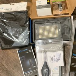 Camera Accessories Valued Over 125 Most New