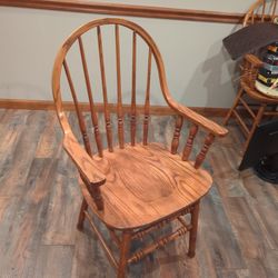4 Oak Chairs