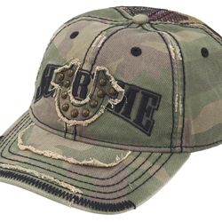 Supreme True Religion Mesh Back 6-Panel - Olive Camo