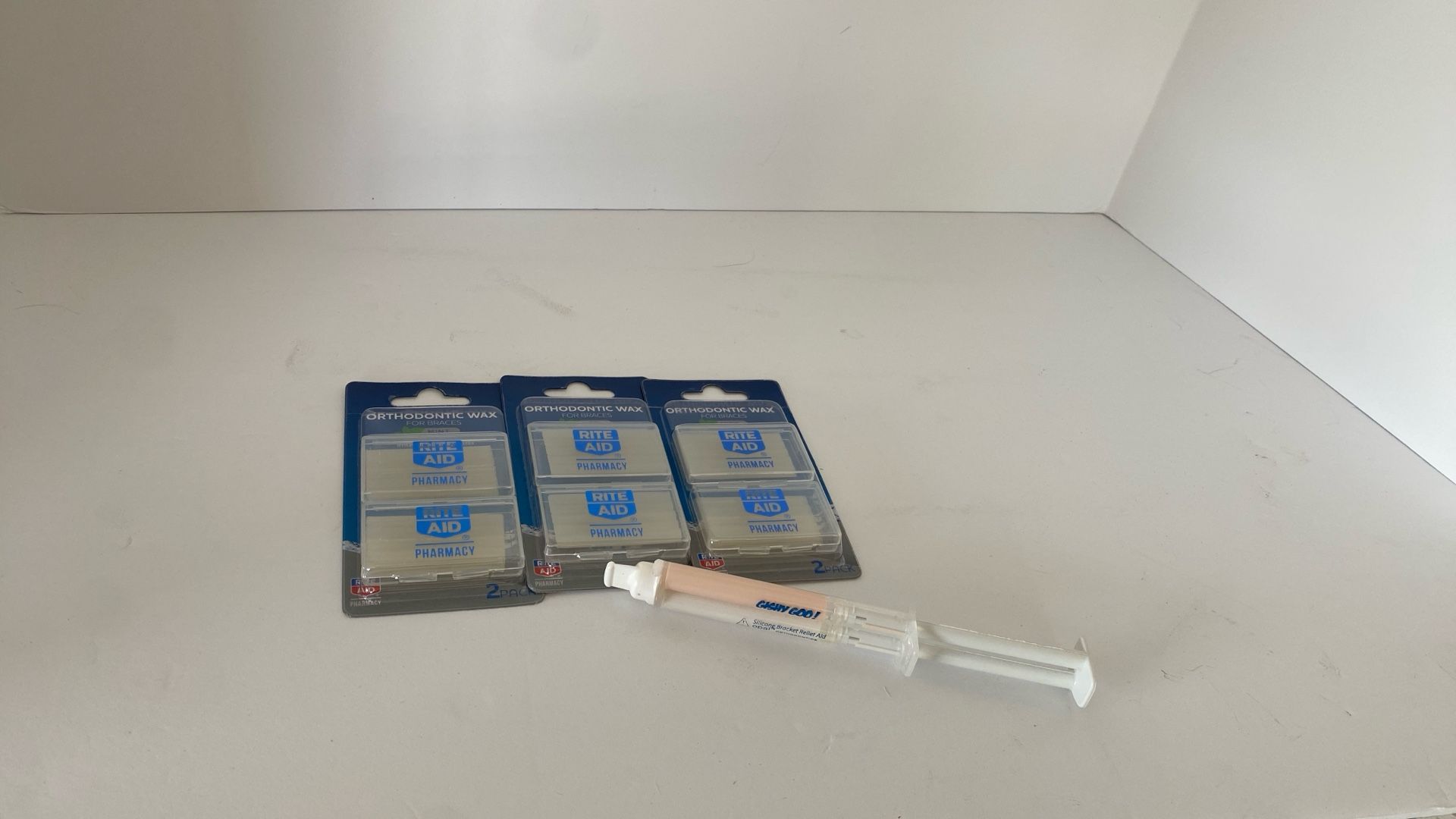 Orthodontic Wax And Silicon Goo ( Braces )