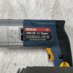 Bosch model 1462 VS 3/8 inch tapper