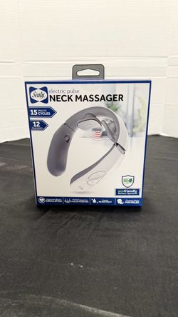 New Sealy Electric Pulse Neck Massager