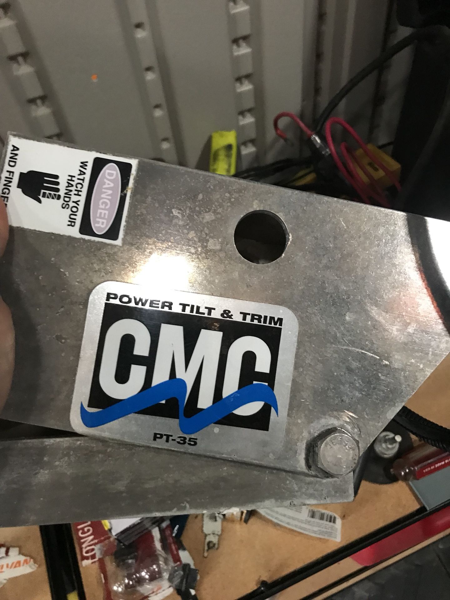 CMC pt35 tilt trim jack plate less then 2 years old for Sale in