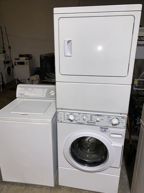 Speed queen commercial residential washers and dryers sets for Sale in