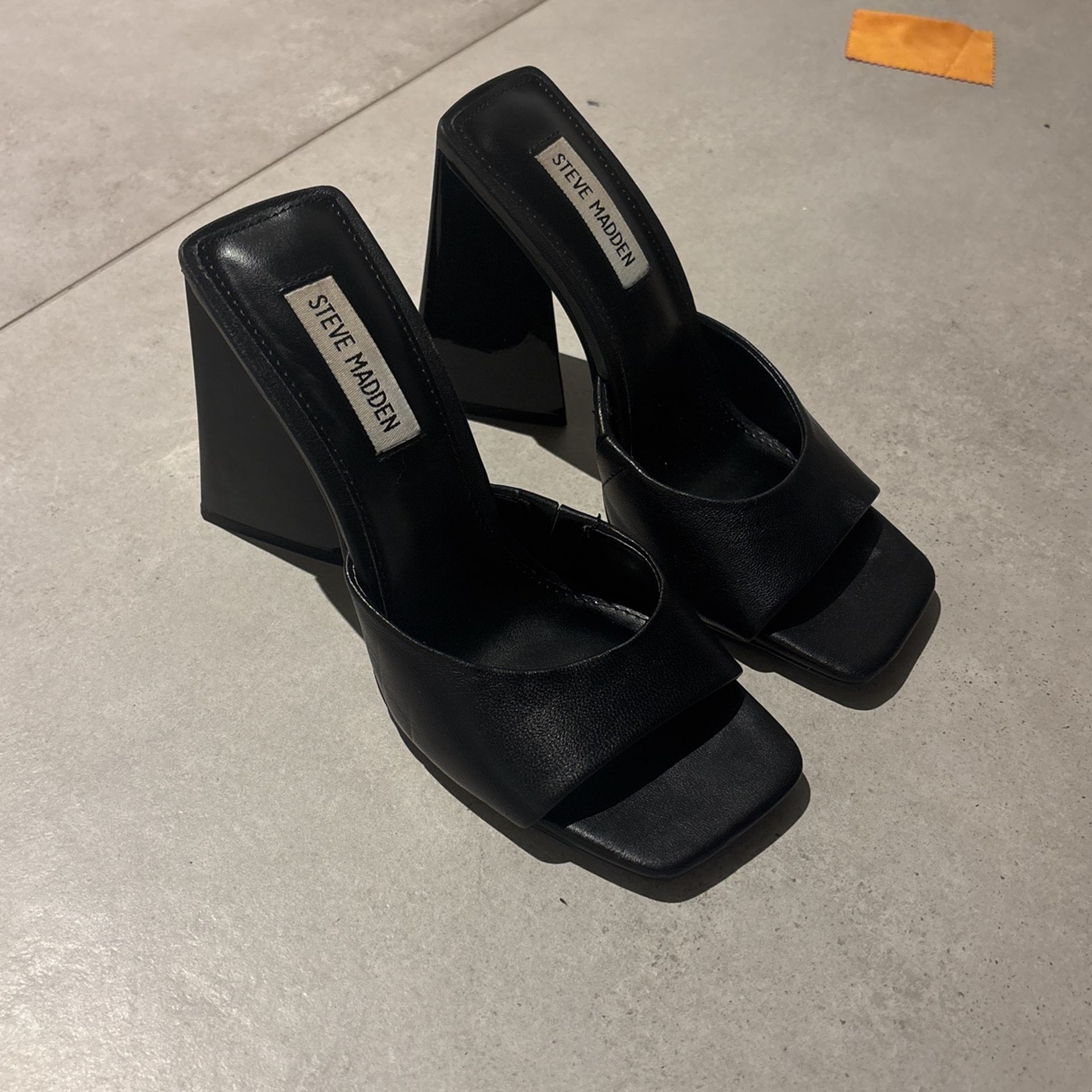 black heels