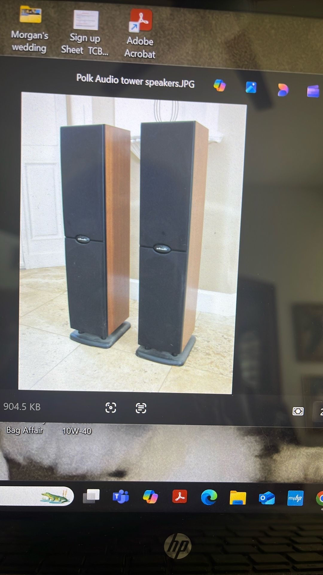 Polk Tower Speakers