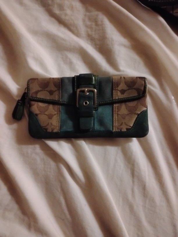 Coach Wallet Rare 16+ Years Old At Least Near Mint