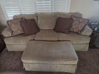 Ashley Couch, Loveseat, Chair and Ottoman