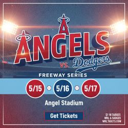 Angels vs. Dodgers Freeway Series @ Angels Stadium