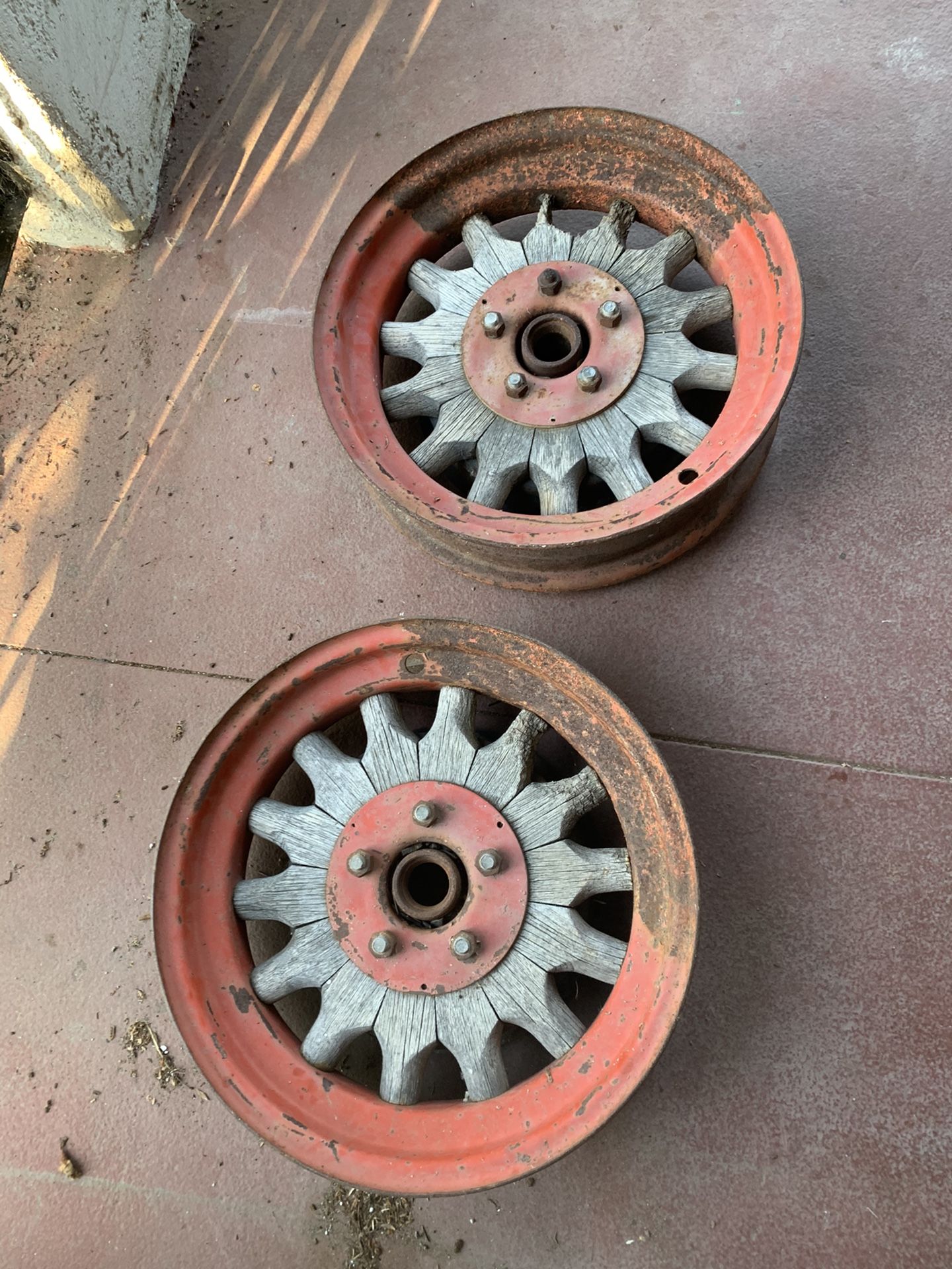 MAKE OFFER - Pierce Arrow Wood Spoke Wheels